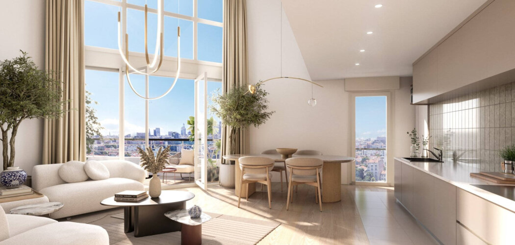 Programme immobilier neuf Rooftop 2 - Colombes proche du tram T2 et du futur T1 vers La Défense (92700) - Référence : 16324