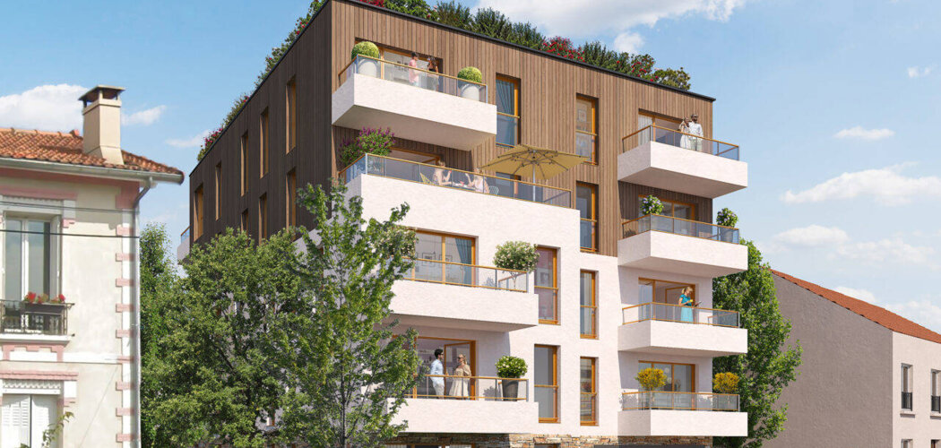 Programme immobilier neuf Villa Augustine - Colombes proche du Transilien et du tram T2 (92700) - Référence : 16460