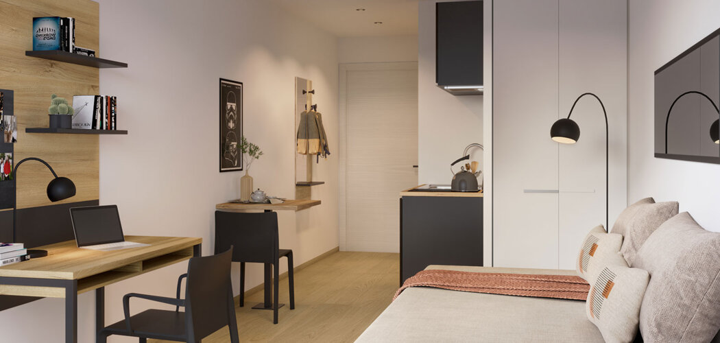 Programme immobilier neuf RESIDENCE OPUS - Colombes studios étudiants proches Paris et La Défense (92700) - Référence : 17606