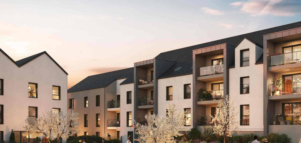 Programme immobilier neuf HAMEAU DE JOSEPHINE - Combourg : appartements neufs du 2 au 4 pièces en quartier Saint-Joseph (35270) - Référence : 15243