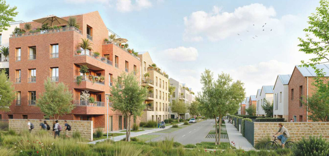 Programme immobilier neuf LE CLOS D'ARTHELIE - Combs-la-Ville quartier Galilée à proximité des commerces (77380) - Référence : 16298