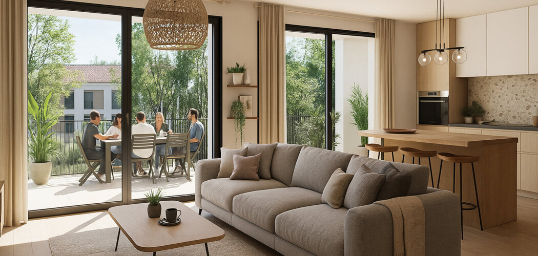 Programme immobilier neuf Communay - Ecrin Vert - Bat D - Communay à deux pas de la mairie (69360) - Référence : 16036