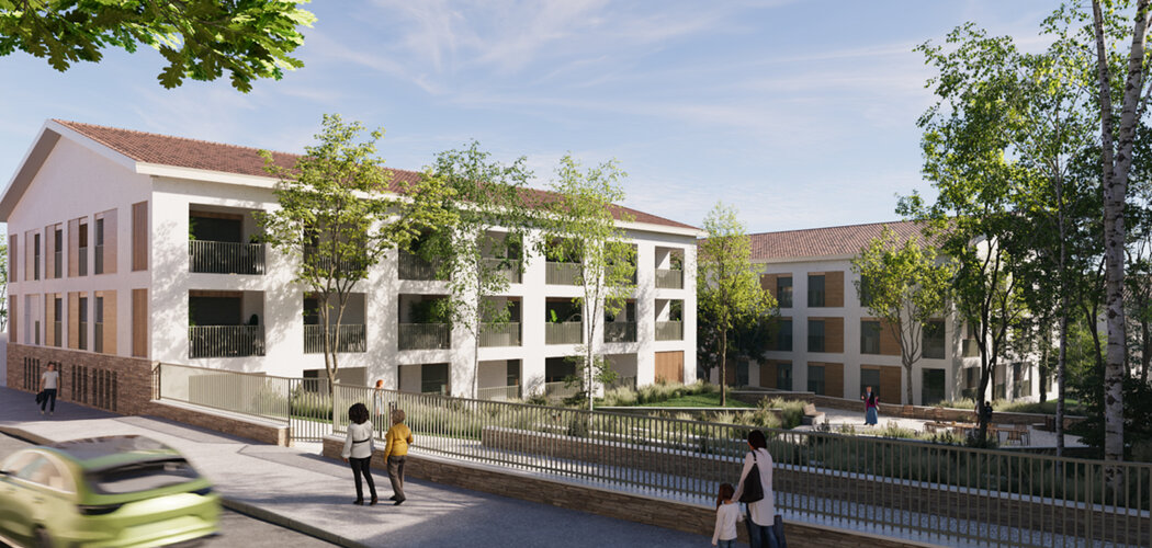 Programme immobilier neuf Communay - Ecrin Vert - Bat D - Communay à deux pas de la mairie (69360) - Référence : 16036