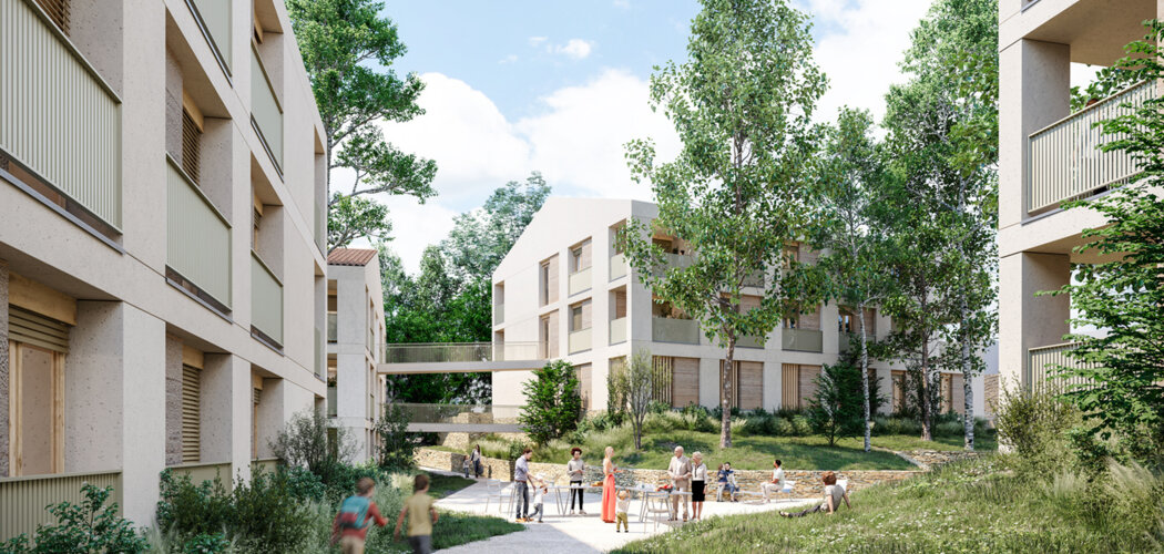 Programme immobilier neuf Communay - Ecrin Vert - Bat C - Communay à proximité de Lyon en 20 min (69360) - Référence : 16035