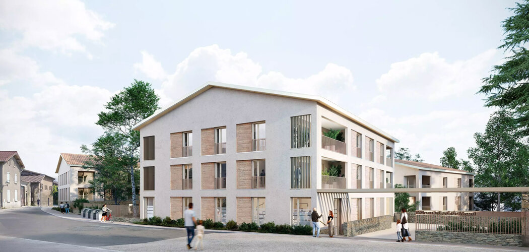 Programme immobilier neuf Communay - Ecrin Vert - Communay  proche du centre-bourg (69360) - Référence : 16034