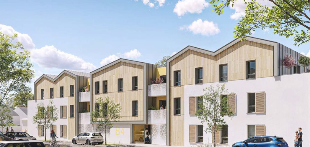 Programme immobilier neuf COTE JARDIN - Concarneau hypercentre face au jardin de la gare (29900) - Référence : 13294