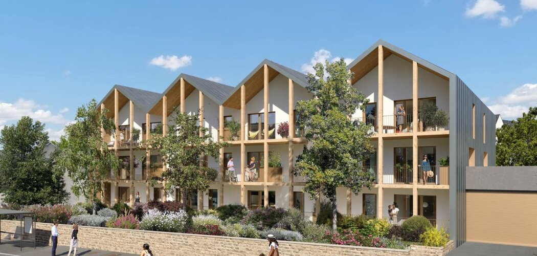 Programme immobilier neuf BAHIA - Concarneau : logements neufs T1–T5 entre plage, centre-ville et espaces verts (29900) - Référence : 14732