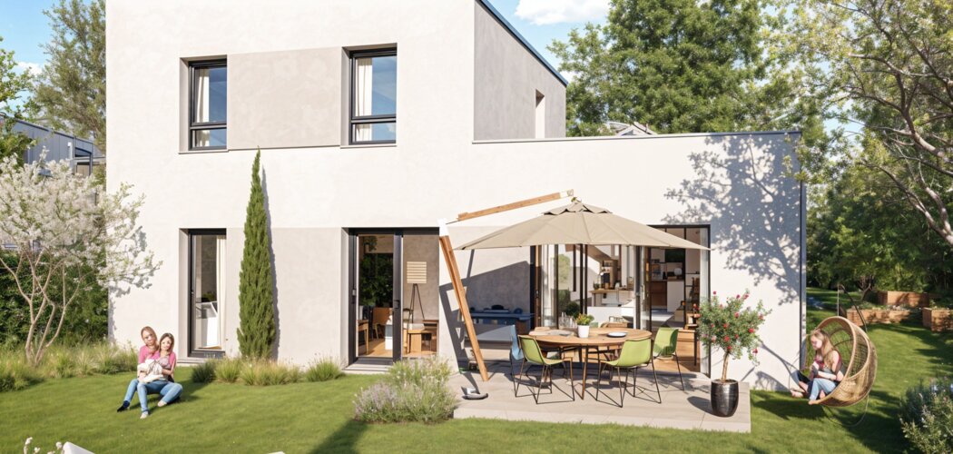 Programme immobilier neuf LES VILLAS DOLMEN - CONCARNEAU - Concarneau villas neuves quartier Menires (29900) - Référence : 12464
