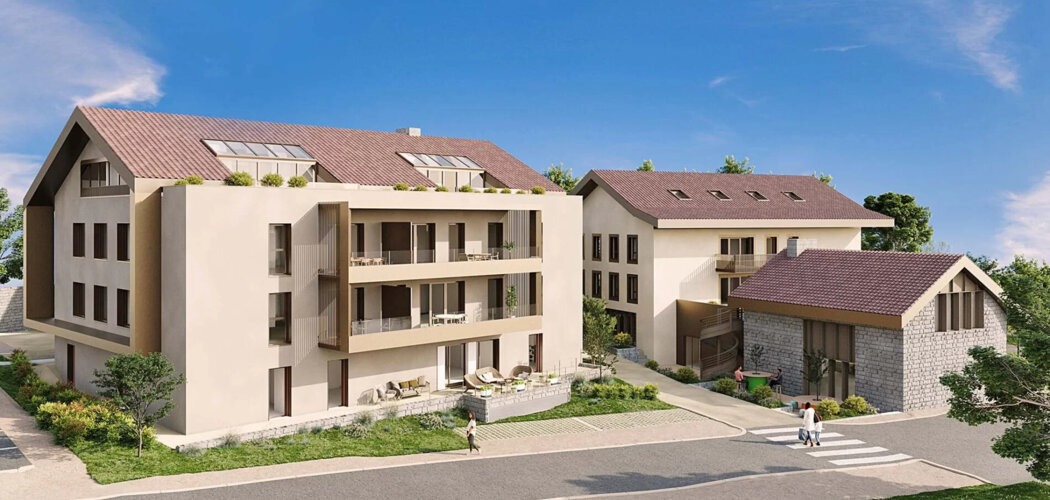 Programme immobilier neuf Coeur Village - Copponex proche de Genève et Annecy (74350) - Référence : 8631