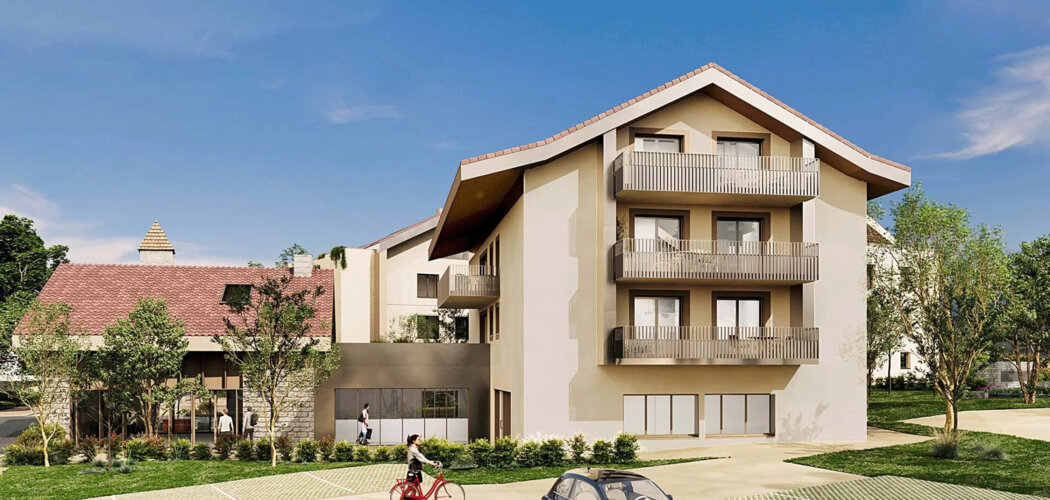 Programme immobilier neuf Coeur Village - Copponex proche de Genève et Annecy (74350) - Référence : 8631