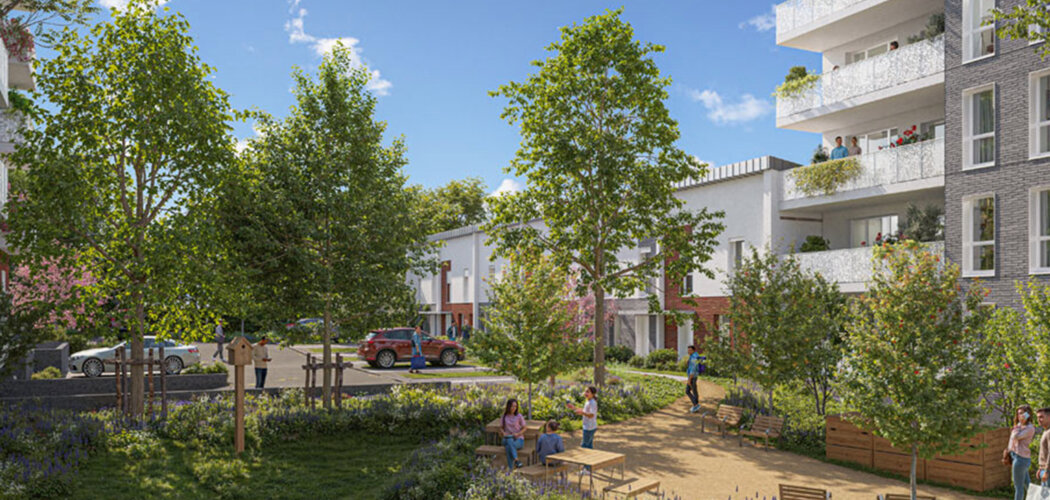 Programme immobilier neuf Jardin Cézanne - Corbeil-Essonnes à proximité du RER D (91100) - Référence : 16534
