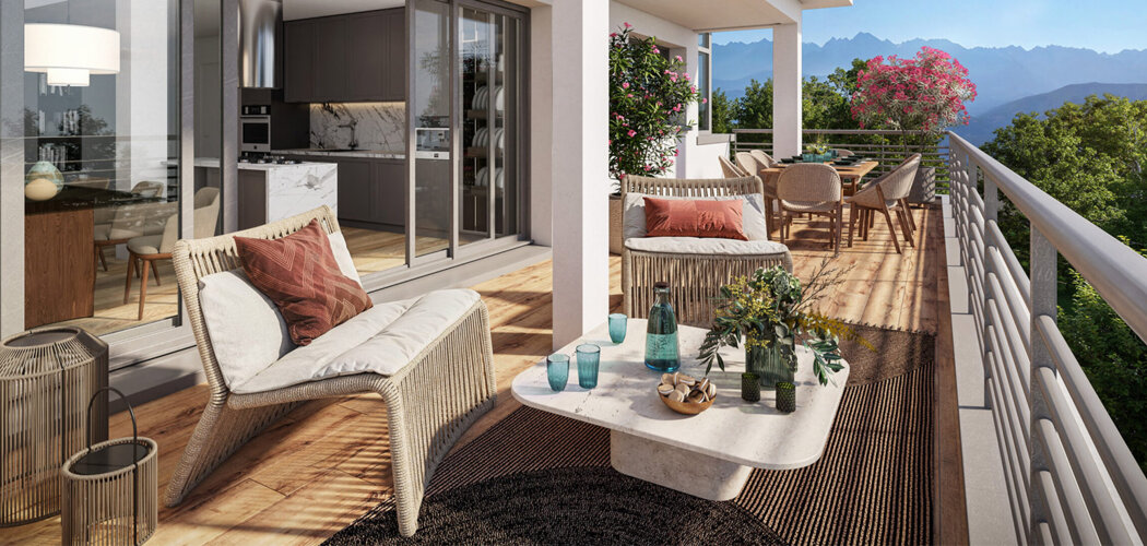 Programme immobilier neuf LA SUITE - Corenc réhabilitation avec vues sur Grenoble (38700) - Référence : 15424