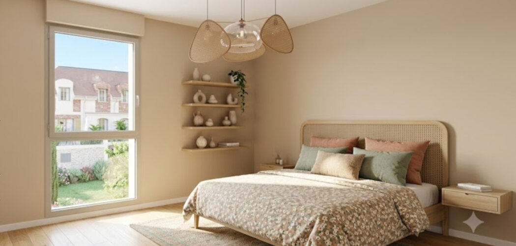 Programme immobilier neuf Domaine Naturé Seine - Cormeilles-en-Parisis : Appartements T2–T4 et maisons T3–T4 avec terrasses, panorama et façades en pierre au cœur d’un cadre exceptionnel (95240) - Référence : 14448