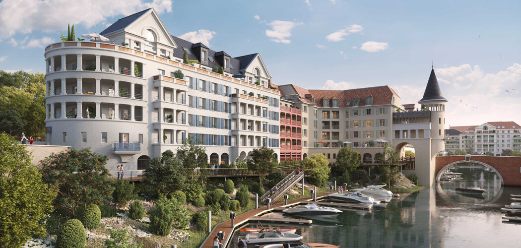 Programme immobilier neuf La Marina - Cormeilles-en-Parisis bord de Seine proche RER A (95240) - Référence : 17384
