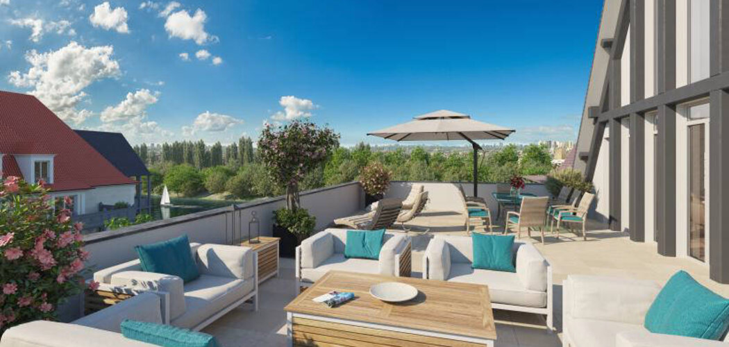 Programme immobilier neuf VILLA RIVA - Cormeilles-en-Parisis résidence avec vue sur la Seine (95240) - Référence : 17214
