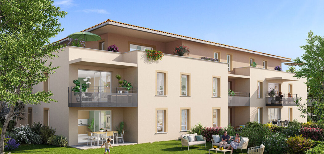 Programme immobilier neuf LE CLOS DES ACACIAS - Coublevie proche de Voiron et Grenoble (38500) - Référence : 18381