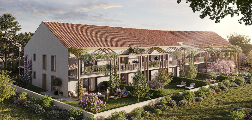 Programme immobilier neuf VINEA - Couchey : 18 appartements neufs T2–T4 à 18 min de Dijon centre (21160) - Référence : 14612