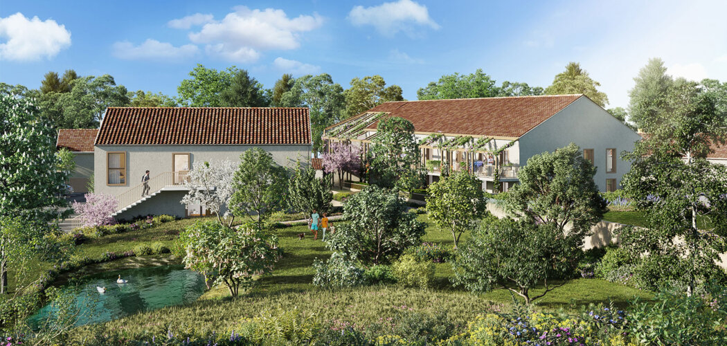 Programme immobilier neuf VINEA - Couchey : 18 appartements neufs T2–T4 à 18 min de Dijon centre (21160) - Référence : 14612