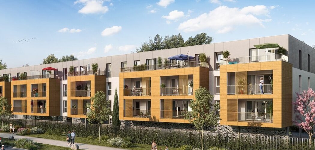 Programme immobilier neuf Les Voiles Dickson - Coudekerque-Branche à proximité des plages de Malo-les-Bains (59210) - Référence : 12157