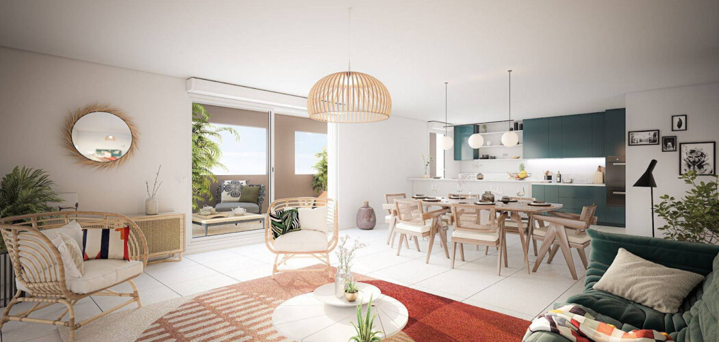 Programme immobilier neuf EVEIL - Coudoux : appartements et maisons neuves du 2 au 4 pièces en écoquartier La Plantade (13111) - Référence : 14441
