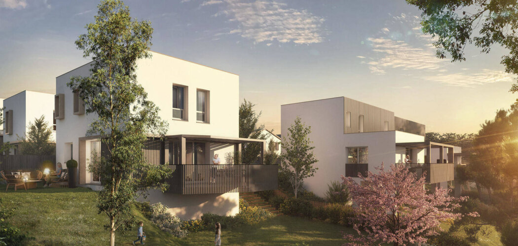 Programme immobilier neuf Balzane - Couëron : Appartements T2–T3 et maisons T4 avec terrasses, jardins privatifs et proximité bourg (44220) - Référence : 14749