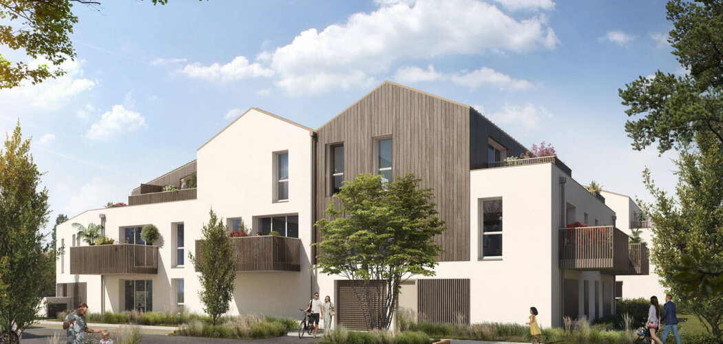 Programme immobilier neuf Balzane - Couëron : Appartements T2–T3 et maisons T4 avec terrasses, jardins privatifs et proximité bourg (44220) - Référence : 14749