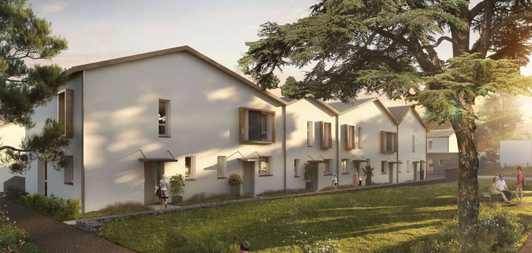 Programme immobilier neuf Balzane - Couëron : Appartements T2–T3 et maisons T4 avec terrasses, jardins privatifs et proximité bourg (44220) - Référence : 14749