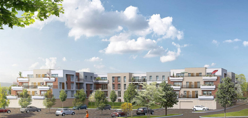 Programme immobilier neuf TERRASSES DE VAUX - Coulommiers : Appartements studio–T4 avec terrasses, jardins et RT2012 proche du centre-ville (77120) - Référence : 6109