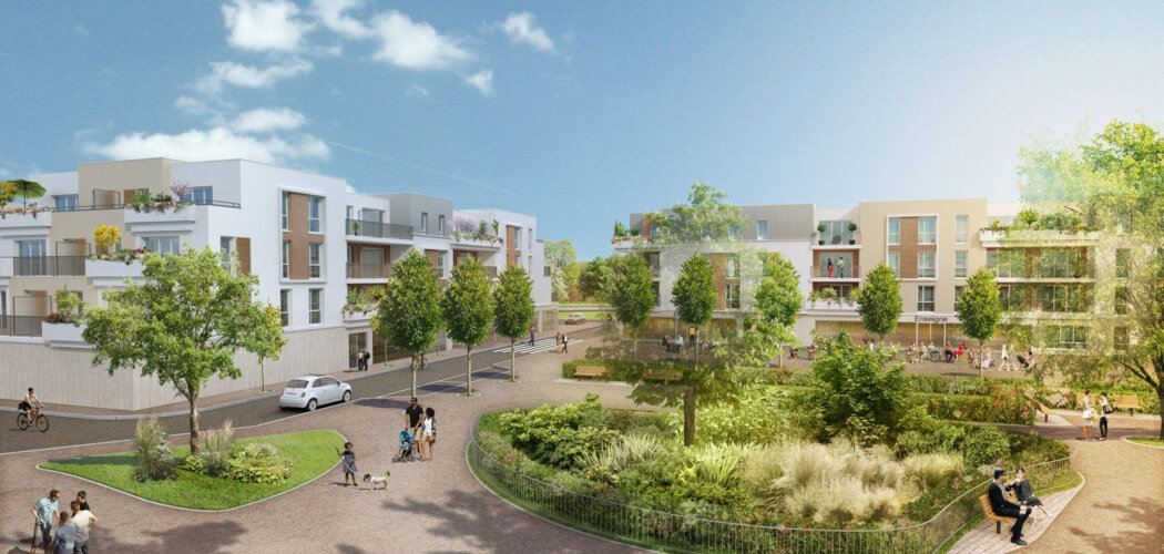 Programme immobilier neuf TERRASSES DE VAUX - Coulommiers : Appartements studio–T4 avec terrasses, jardins et RT2012 proche du centre-ville (77120) - Référence : 6109