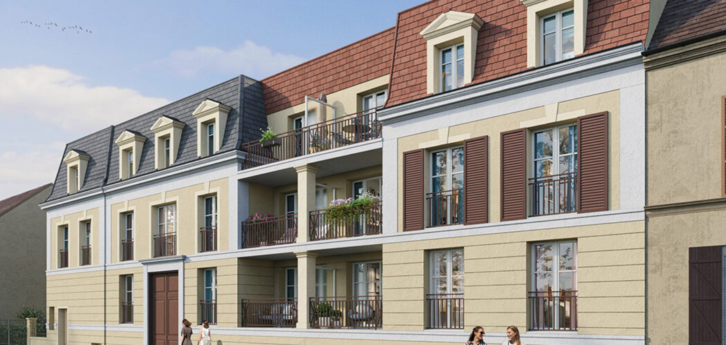 Programme immobilier neuf VILLA MONTESQUIOU - Coulommiers proche  de la place du marché (77120) - Référence : 16301