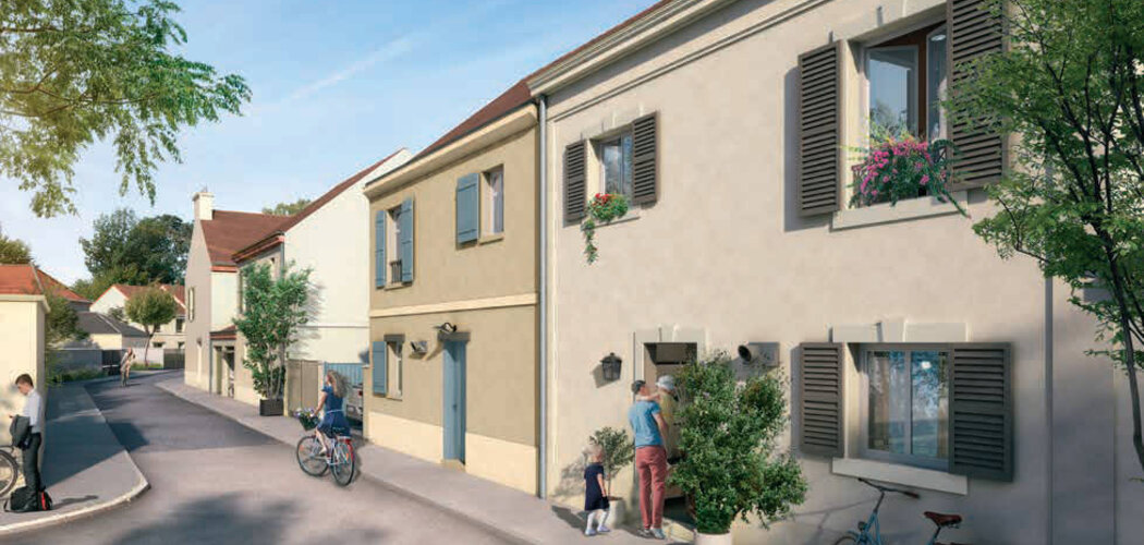 Programme immobilier neuf Les Allées des Trois Ormes Chapitre 1 - Coupvray à proximité du  Val d’Europe (77700) - Référence : 16238