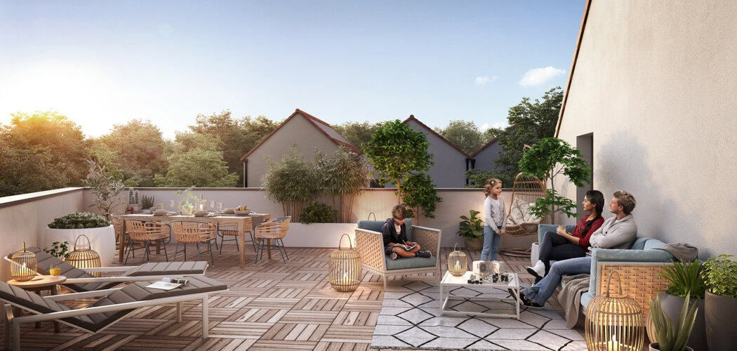 Programme immobilier neuf DOMAINE DES ORMES - Coupvray : Appartements studio–T5 avec label PassivHaus et cadre naturel proche du cœur de ville (77700) - Référence : 14198