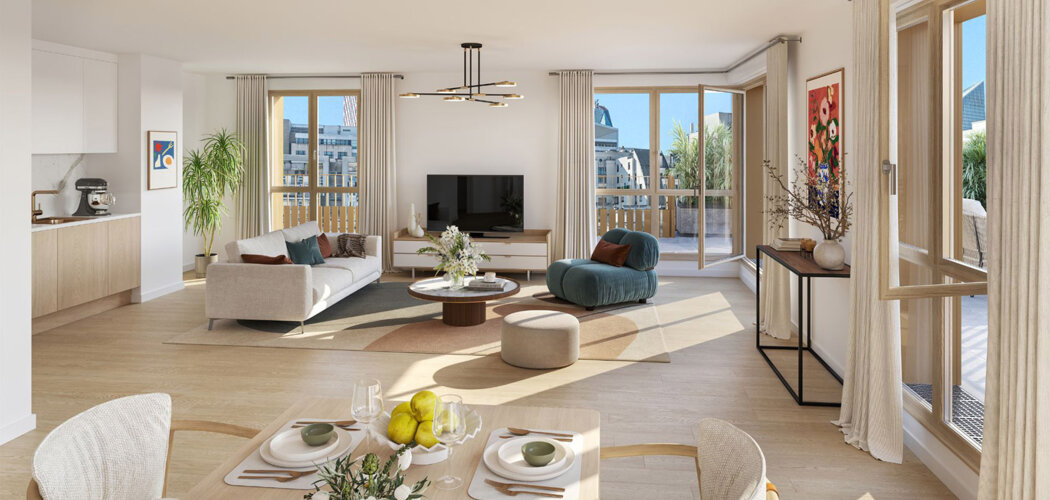 Programme immobilier neuf Koya - Courbevoie à quelques minutes de La Défense (92400) - Référence : 16611