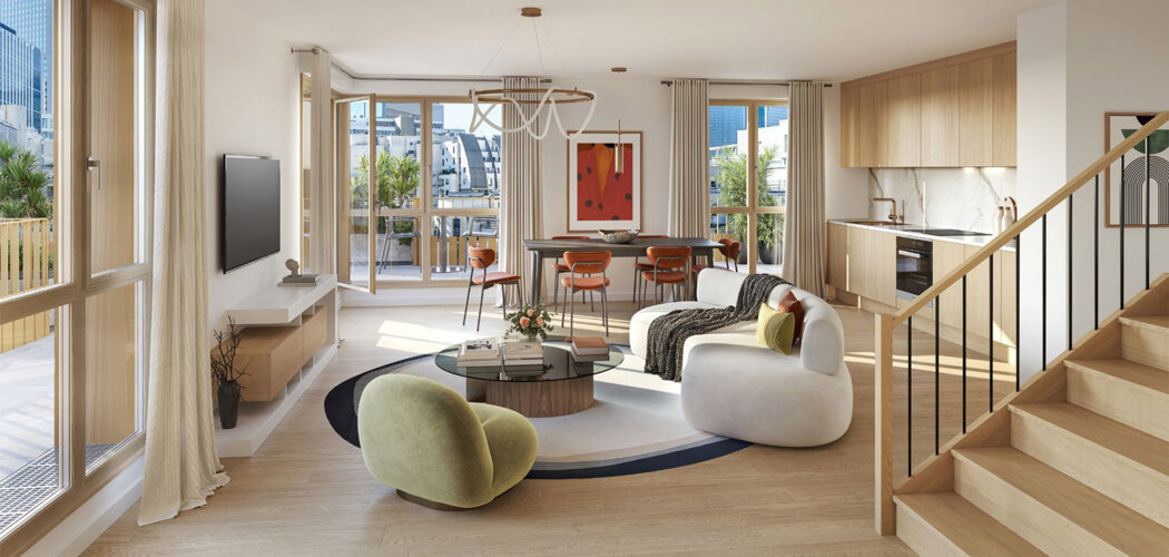 Programme immobilier neuf Koya - Courbevoie à quelques minutes de La Défense (92400) - Référence : 16611