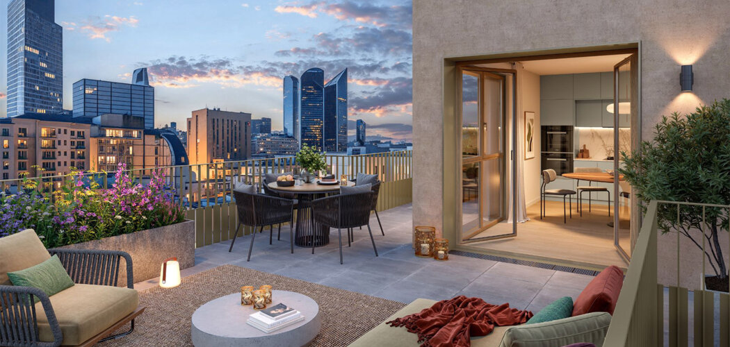 Programme immobilier neuf Koya - Courbevoie à quelques minutes de La Défense (92400) - Référence : 16611