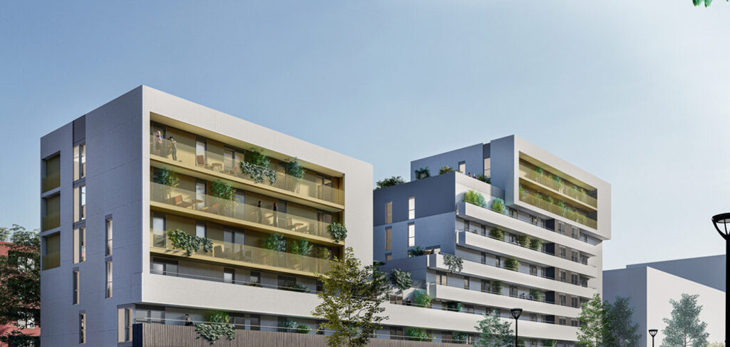 Programme immobilier neuf L'ENVOL - Courcouronnes : appartements neufs du studio au 5 pièces en écoquartier Les Horizons (91000) - Référence : 15580