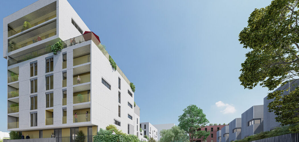Programme immobilier neuf L'ENVOL - Courcouronnes : appartements neufs du studio au 5 pièces en écoquartier Les Horizons (91000) - Référence : 15580