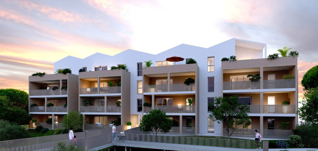 Programme immobilier neuf Le clos des violettes - Cournonterral aux portes de Montpellier en 25 min (34660) - Référence : 15165