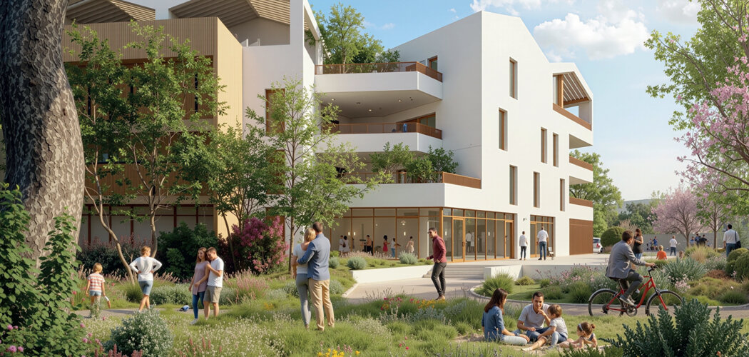 Programme immobilier neuf néora - Cournonterral cadre paisible proche Montpellier (34660) - Référence : 13914
