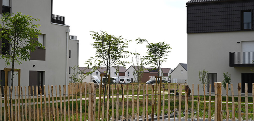 Programme immobilier neuf Le Parc Saint Ursin - Courseulles-sur-Mer maisons dans un cadre verdoyant (14470) - Référence : 18333