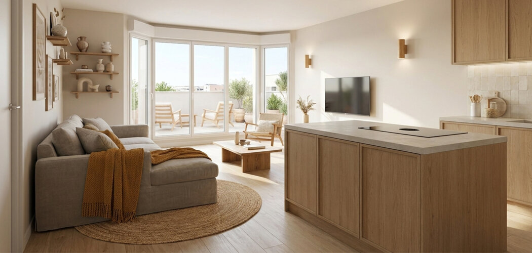 Programme immobilier neuf Le Parc Saint Ursin - Courseulles-sur-Mer maisons dans un cadre verdoyant (14470) - Référence : 18333