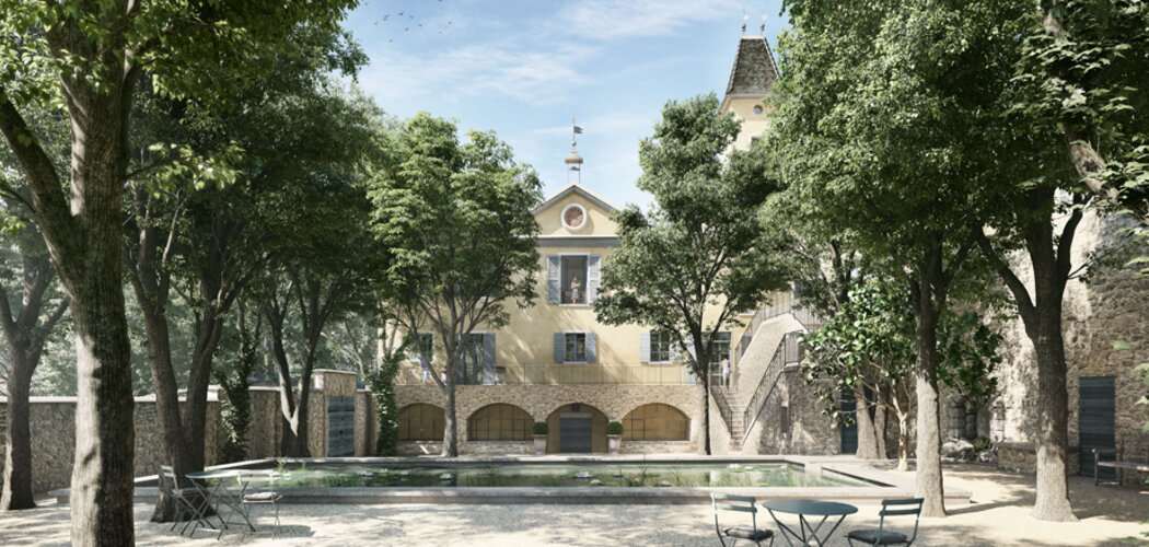 Programme immobilier neuf CHATEAU LA GUERRIÈRE - Couzon-au-Mont-d’Or : appartements duplex et maisons triplex dans un domaine historique, à 15 min de Lyon (69270) - Référence : 15635