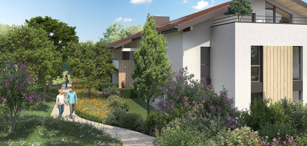 Programme immobilier neuf SOLARYS - Cranves-Sales : appartements neufs du 2 au 5 pièces proche du centre-ville (74380) - Référence : 14898