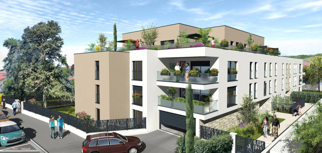 Programme immobilier neuf Quiétude - Craponne aux portes de Lyon (69290) - Référence : 16039