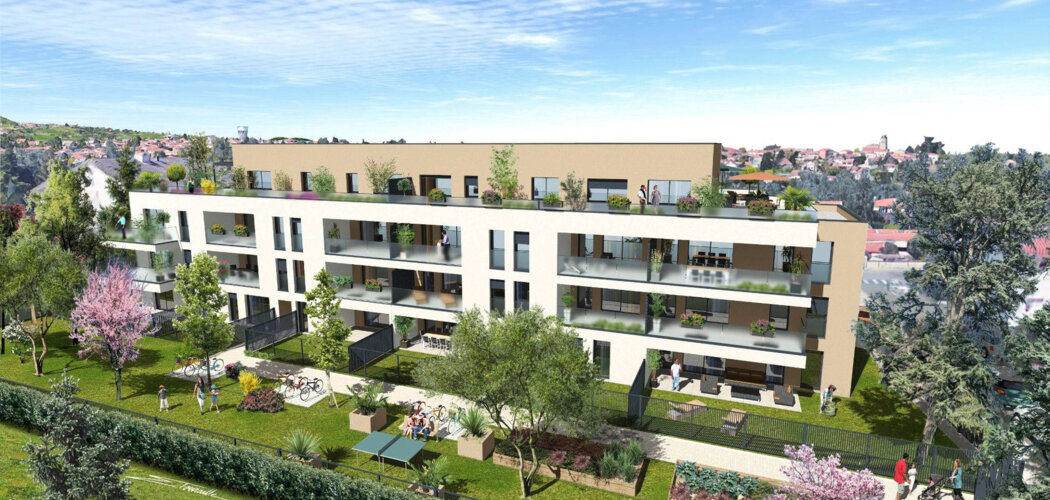 Programme immobilier neuf Quiétude - Craponne aux portes de Lyon (69290) - Référence : 16039