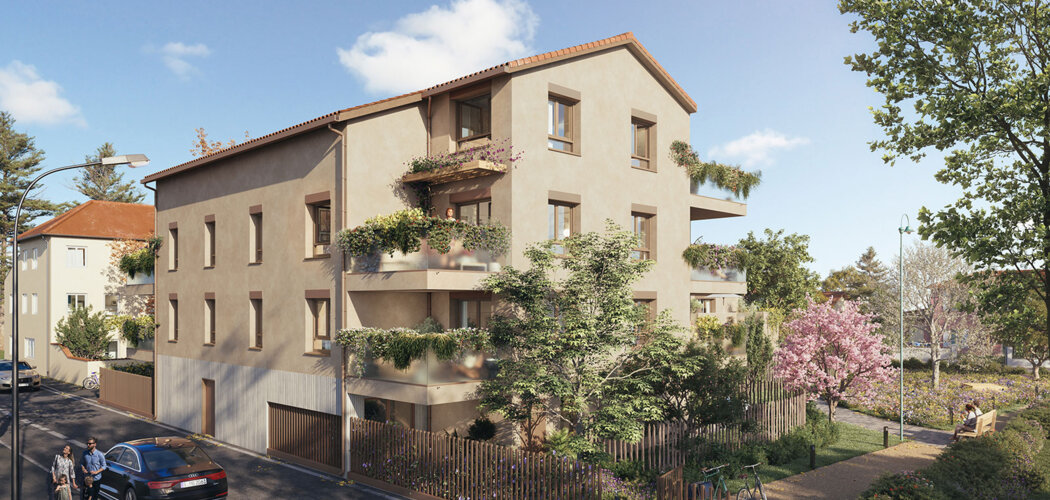 Programme immobilier neuf L'EMBELLIE - Craponne, maisons neuves et appartements à 10 km de Lyon et de ses commodités (69290) - Référence : 15945