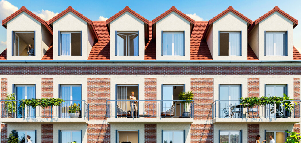 Programme immobilier neuf COEUR PLAISANCE - Creil à deux pas du centre ville (60100) - Référence : 12918