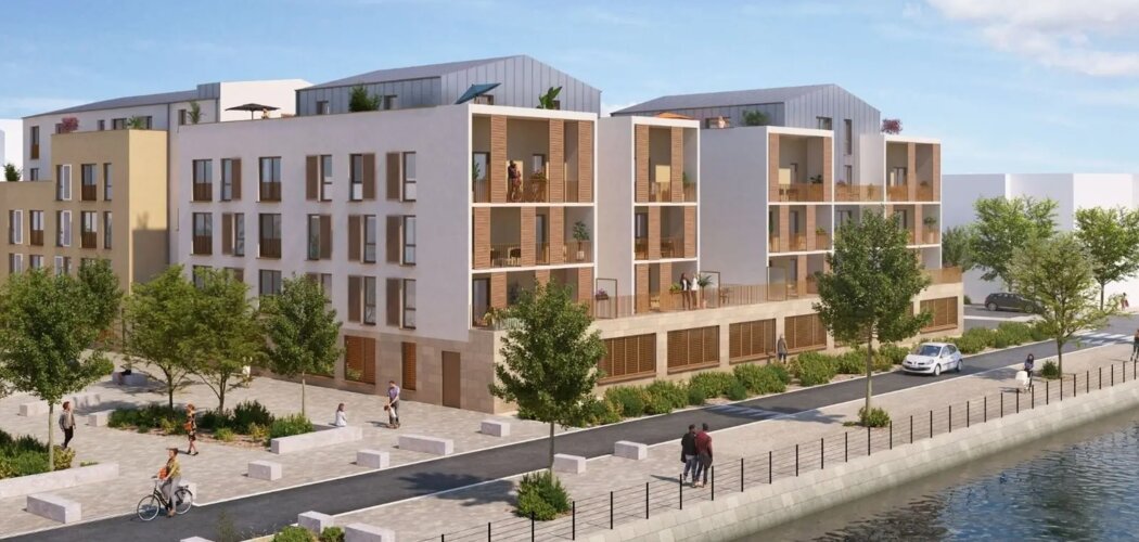 Programme immobilier neuf COTE QUAI - Creil Implantée dans le quartier Gournay-Les Usines (60100) - Référence : 12917