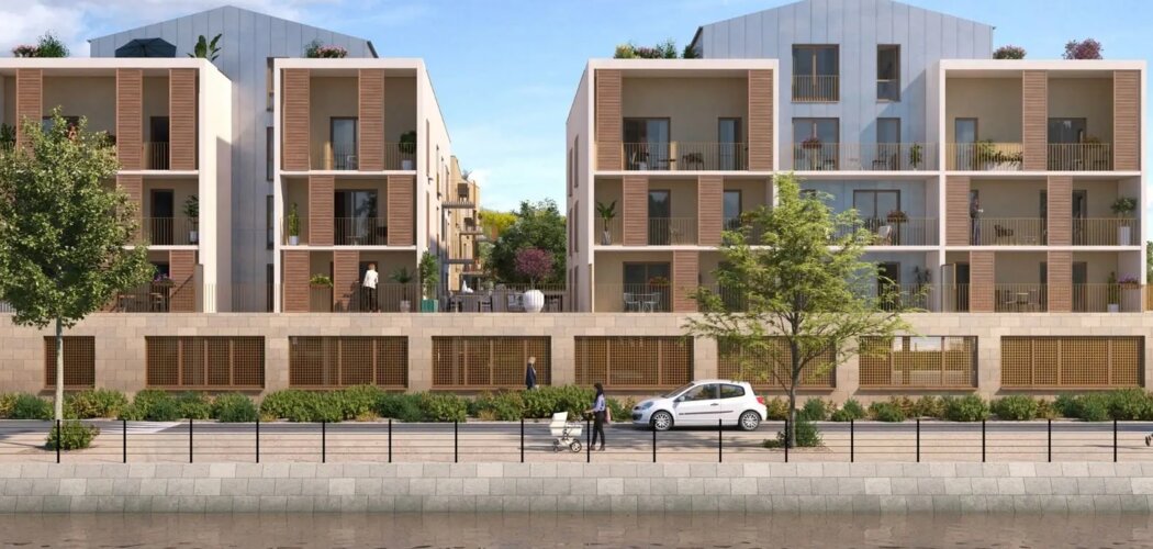 Programme immobilier neuf COTE QUAI - Creil Implantée dans le quartier Gournay-Les Usines (60100) - Référence : 12917