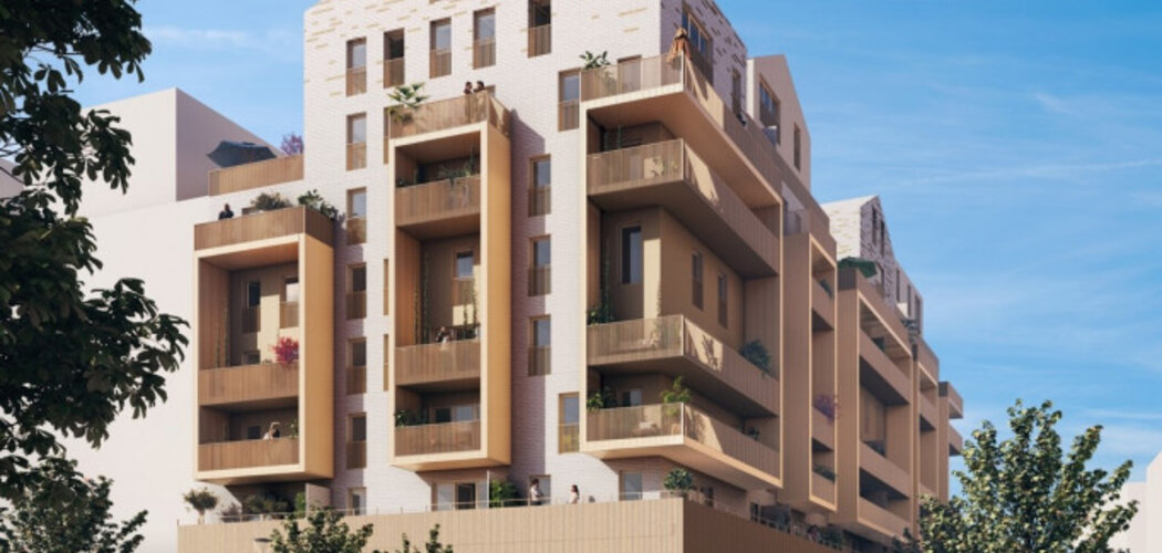 Programme immobilier neuf L'ECHAPPEE - Créteil : appartements neufs du studio au 5 pièces à 6 min du métro 8 (94000) - Référence : 17482
